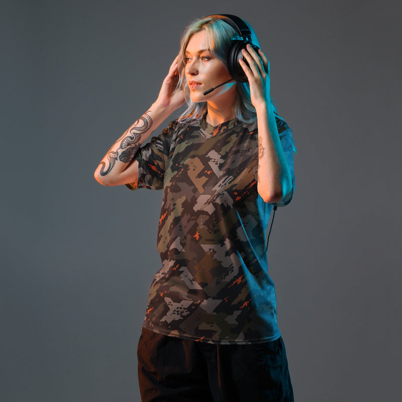 Jager Built by Fire Signature CAMO Unisex Sports Jersey