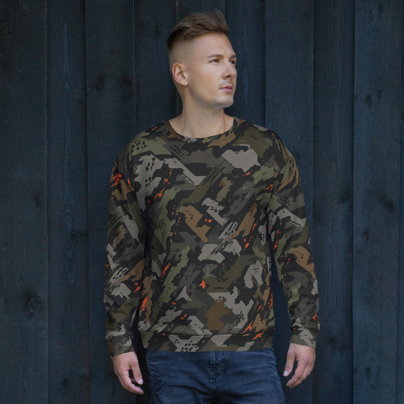 Jager Built by Fire Signature CAMO Unisex Sweatshirt