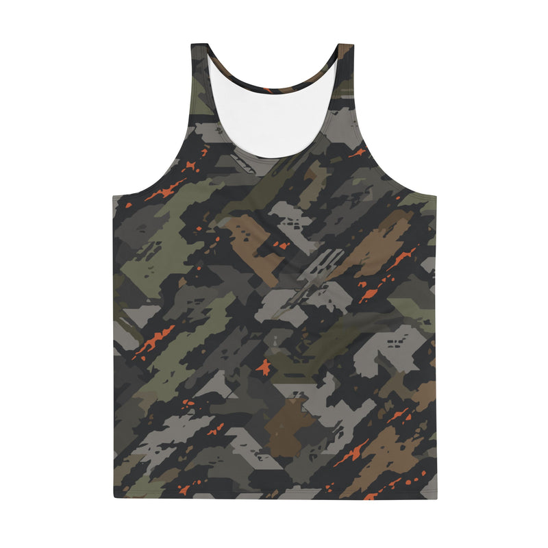 Jager Built by Fire Signature CAMO Unisex Tank Top - Shirt
