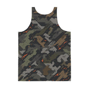 Jager Built by Fire Signature CAMO Unisex Tank Top - Shirt