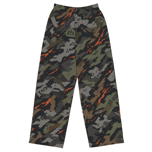 Jager Built by Fire Signature CAMO Unisex Wide-Leg Leisure Pants - 2XS - Pant
