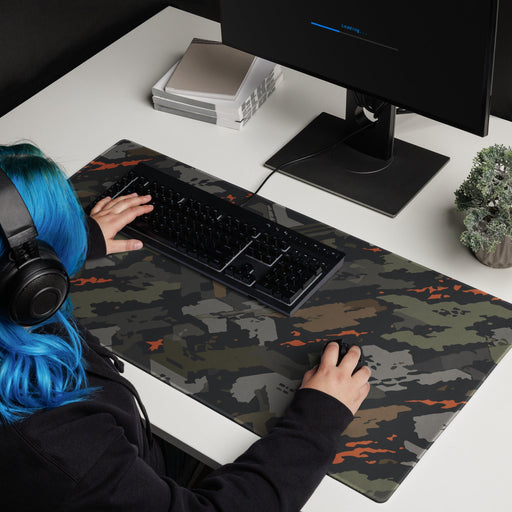 Jager Built by Fire Signature CAMO Universal Large Desk Pad