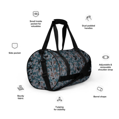 Japanese Air Self-Defense Force (JASDF) Digital CAMO gym bag - Gym Bag