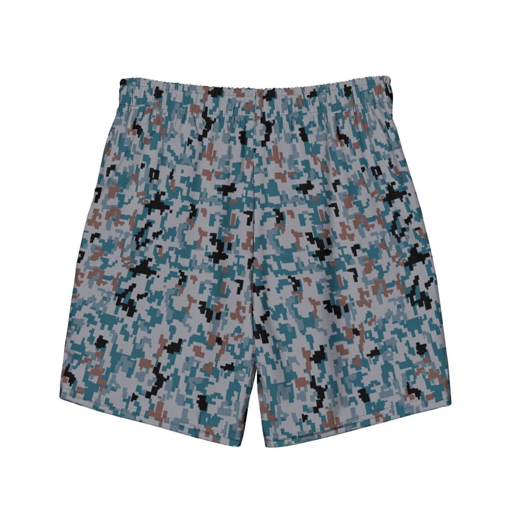 Japanese Air Self-Defense Force (JASDF) Digital CAMO swim trunks - Mens Swim Trunks