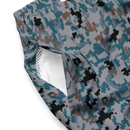 Japanese Air Self-Defense Force (JASDF) Digital CAMO swim trunks - Mens Swim Trunks