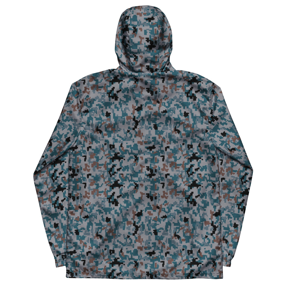 Japanese Air Self-Defense Force (JASDF) Digital CAMO Men’s windbreaker - Mens Windbreaker