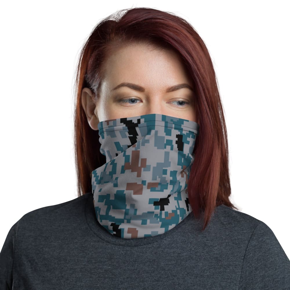 Japanese Air Self-Defense Force (JASDF) Digital CAMO Neck Gaiter