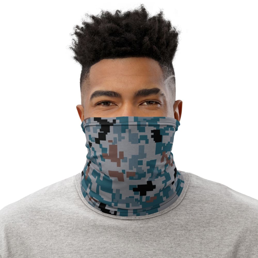 Japanese Air Self-Defense Force (JASDF) Digital CAMO Neck Gaiter