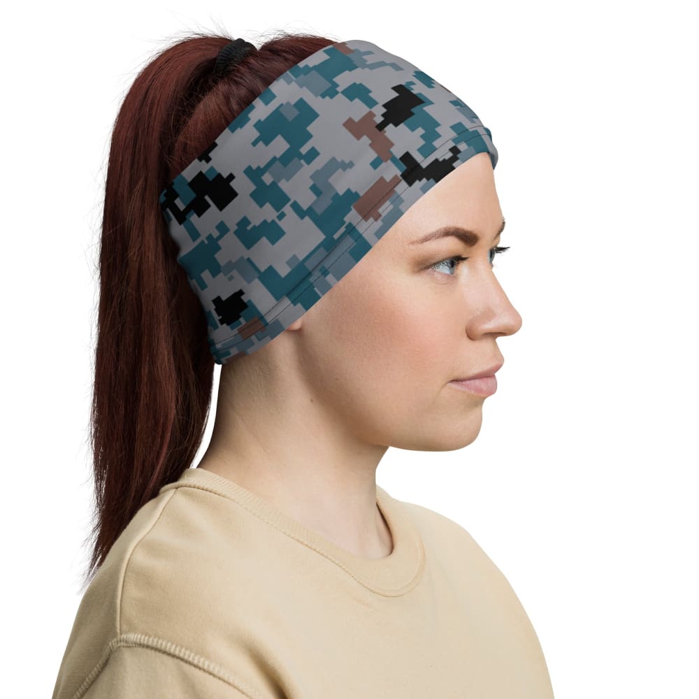 Japanese Air Self-Defense Force (JASDF) Digital CAMO Neck Gaiter