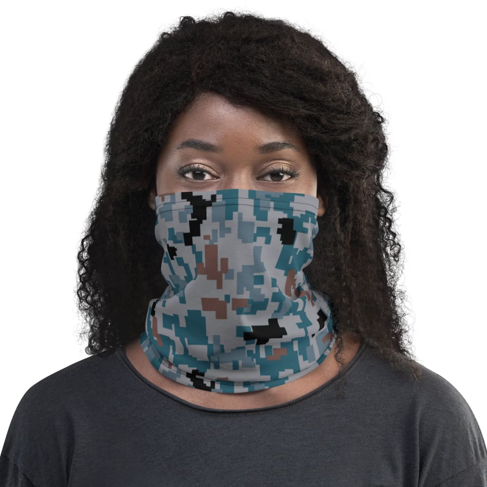 Japanese Air Self-Defense Force (JASDF) Digital CAMO Neck Gaiter