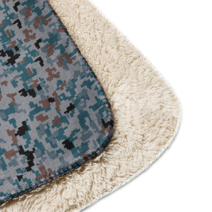 Japanese Air Self-Defense Force (JASDF) Digital CAMO Sherpa blanket - Blanket