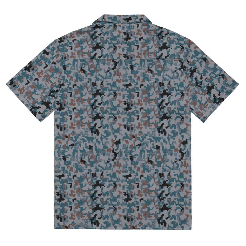 Japanese Air Self-Defense Force (JASDF) Digital CAMO Unisex button shirt - Button Shirt