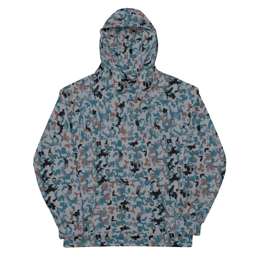 Japanese Air Self-Defense Force (JASDF) Digital CAMO Unisex Hoodie