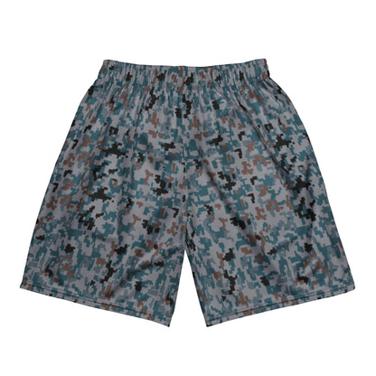 Japanese Air Self-Defense Force (JASDF) Digital CAMO Unisex mesh shorts - Mesh Shorts