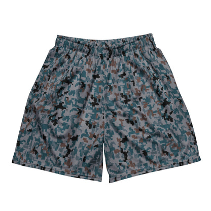 Japanese Air Self-Defense Force (JASDF) Digital CAMO Unisex mesh shorts - Mesh Shorts