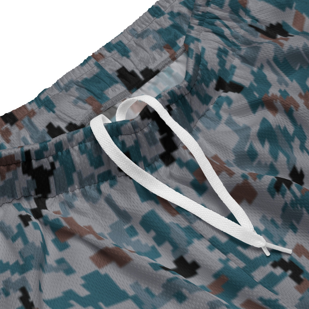 Japanese Air Self-Defense Force (JASDF) Digital CAMO Unisex mesh shorts - Mesh Shorts