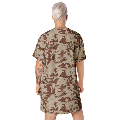 Japanese Desert CAMO T-shirt dress - Womens T-Shirt Dress