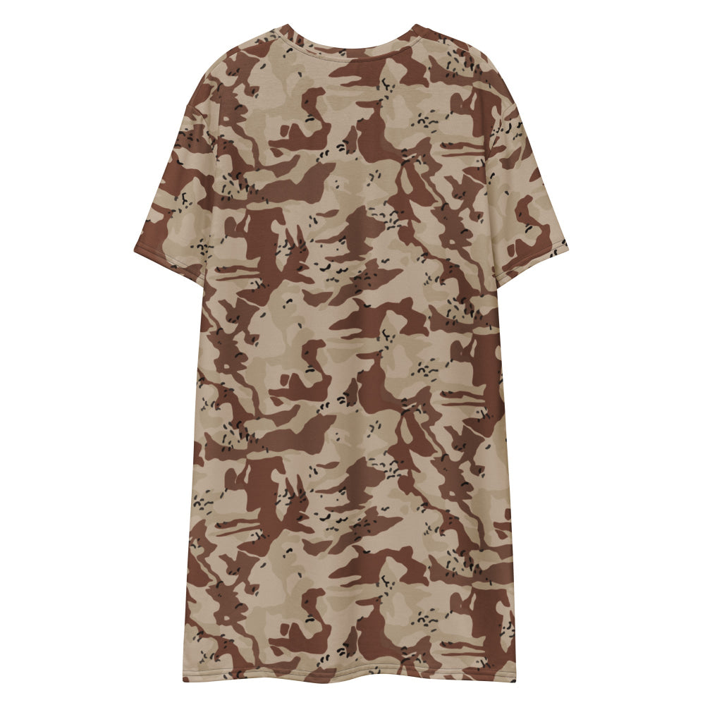 Japanese Desert CAMO T-shirt dress - Womens T-Shirt Dress