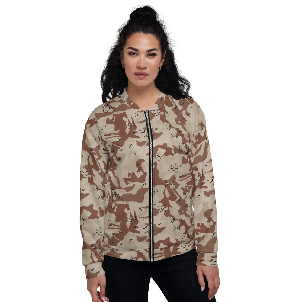 Japanese Desert CAMO Unisex Bomber Jacket