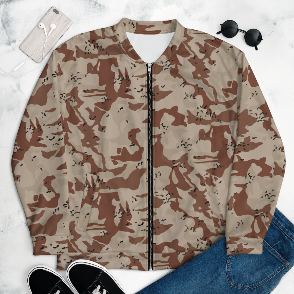 Japanese Desert CAMO Unisex Bomber Jacket - XS