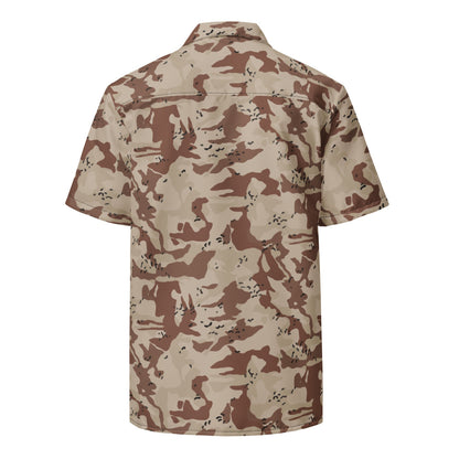 Japanese Desert CAMO Unisex button shirt - Button Shirt