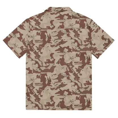 Japanese Desert CAMO Unisex button shirt - Button Shirt