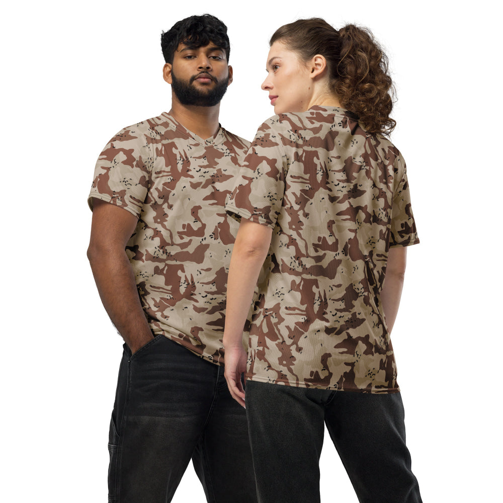 Japanese Desert CAMO unisex sports jersey - 2XS - Unisex Sports Jersey