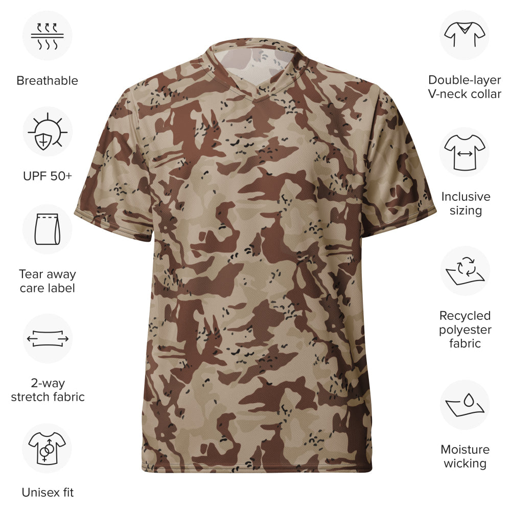 Japanese Desert CAMO unisex sports jersey - Unisex Sports Jersey