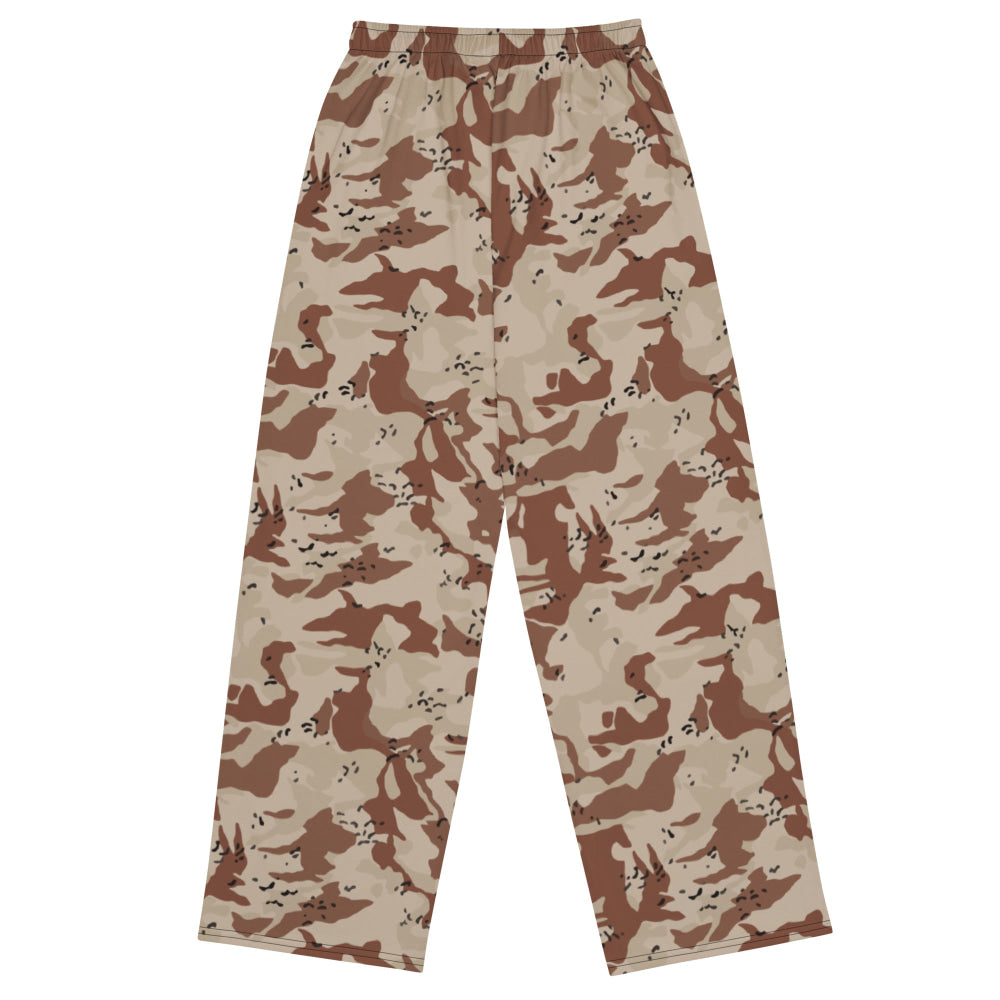 Japanese Desert CAMO unisex wide-leg pants - Unisex Wide-Leg Pants