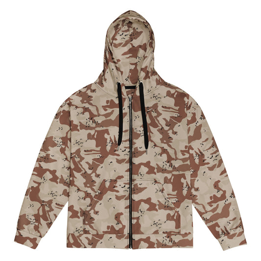 Japanese Desert CAMO Unisex zip hoodie - Zip Hoodie