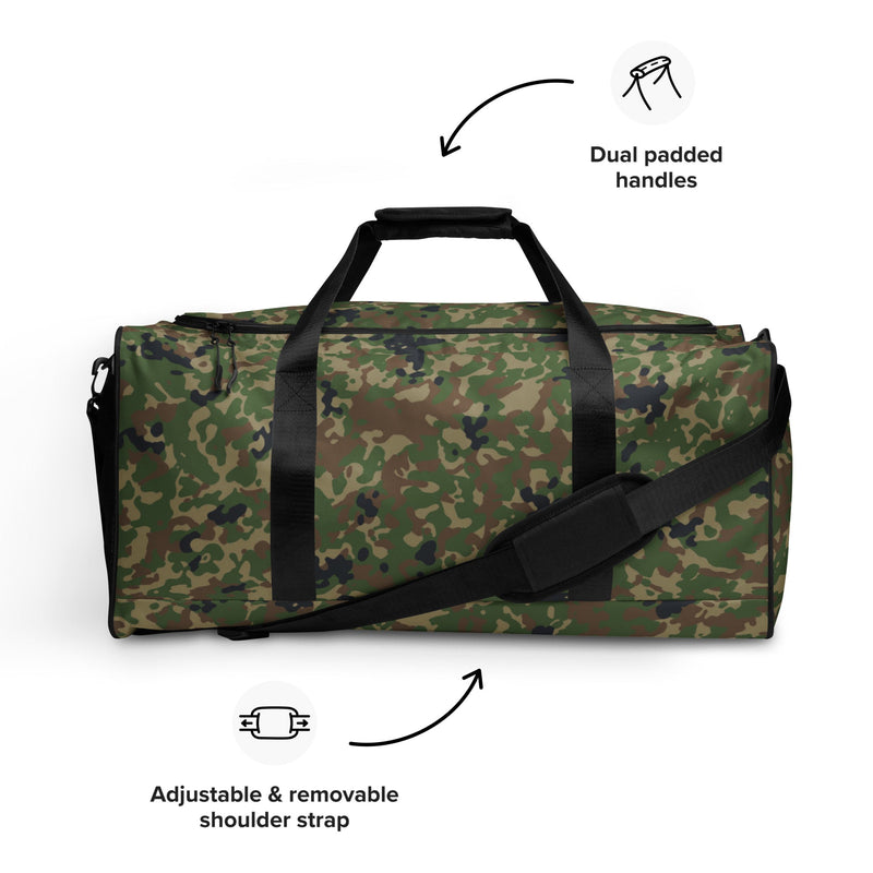 Japanese Jietai Type 2 Woodland CAMO Duffle Bag