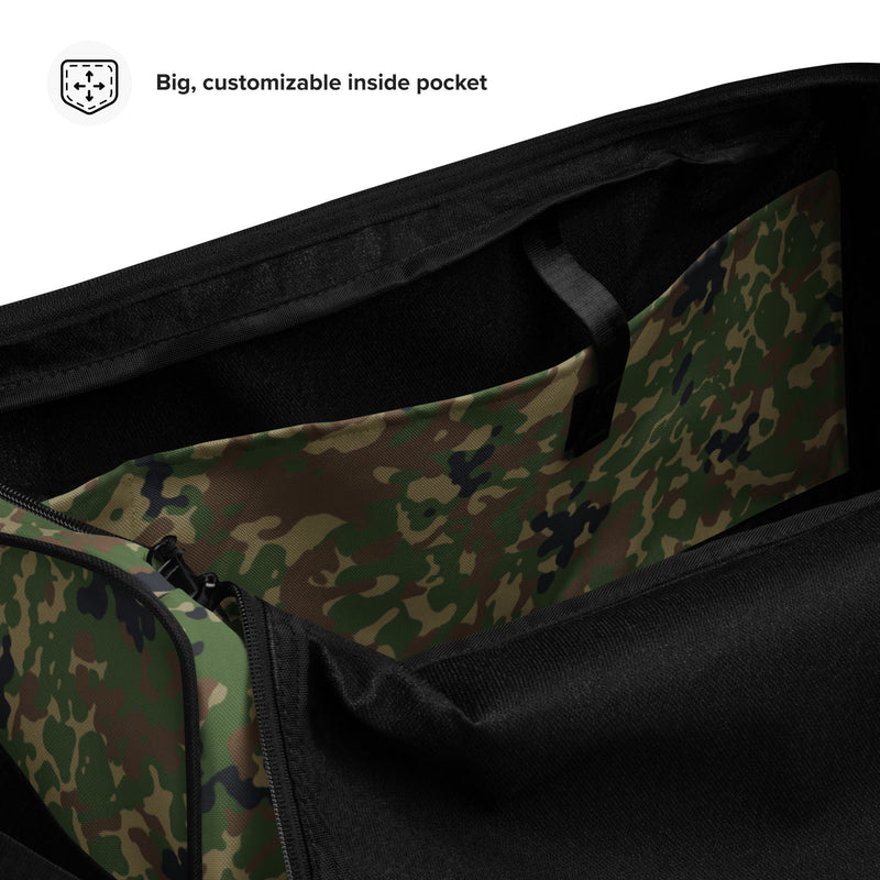 Japanese Jietai Type 2 Woodland CAMO Duffle Bag