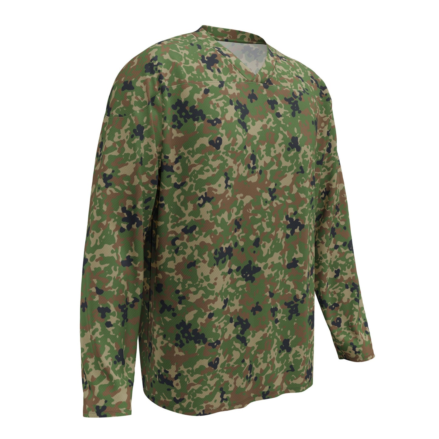 Japanese Flecktarn Jietai Woodland CAMO hockey fan jersey - Hockey Jerseys