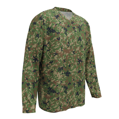 Japanese Flecktarn Jietai Woodland CAMO hockey fan jersey - Hockey Jerseys