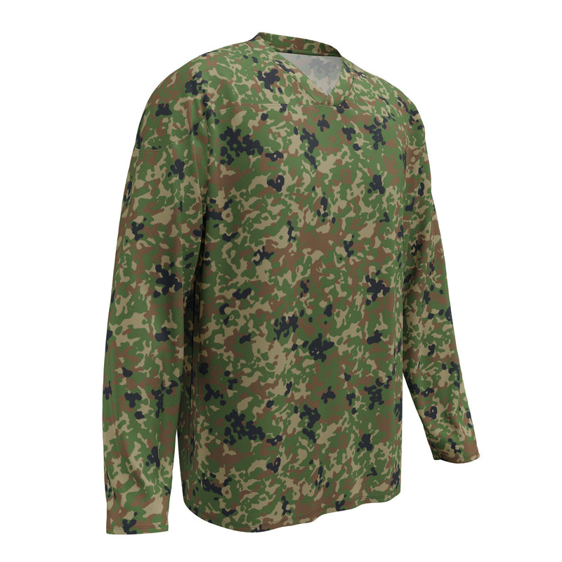 Japanese Jietai Type 2 Woodland CAMO Unisex Hockey Fan Jersey