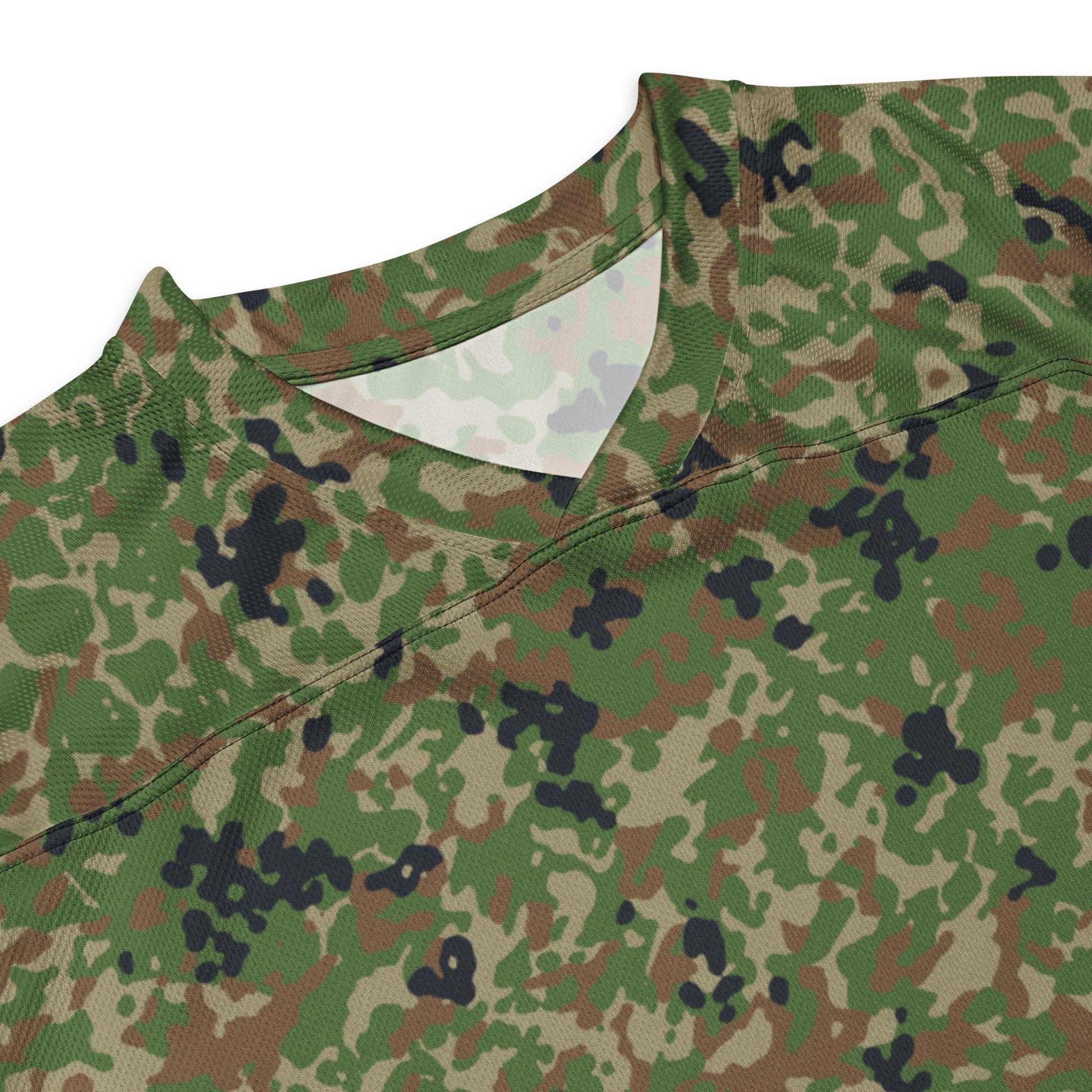 Japanese Flecktarn Jietai Woodland CAMO hockey fan jersey - Hockey Jerseys