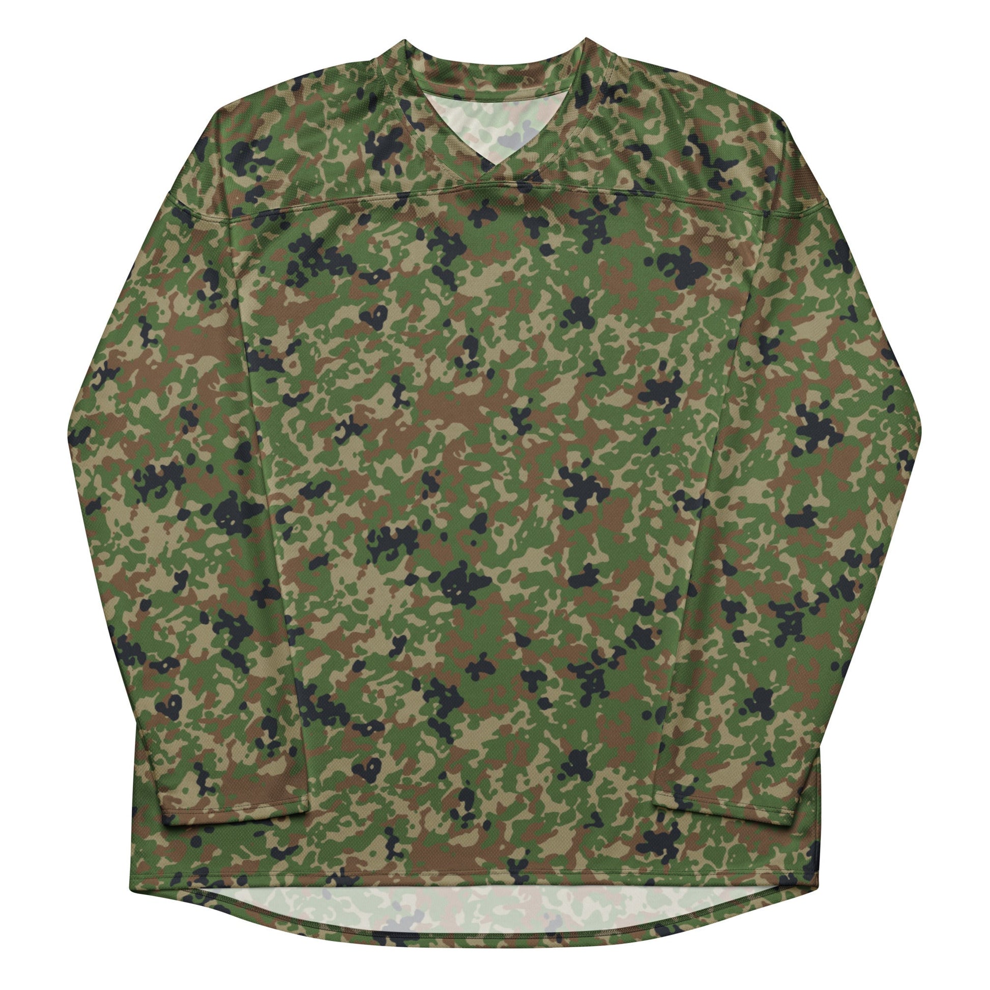 Japanese Flecktarn Jietai Woodland CAMO hockey fan jersey - Hockey Jerseys
