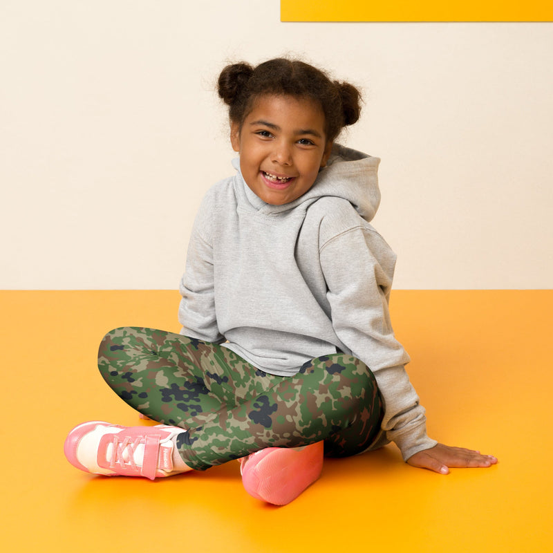 Jietai Type 2 Woodland CAMO Kids Leggings - 2T