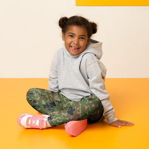 Jietai Type 2 Woodland CAMO Kids Leggings - 2T
