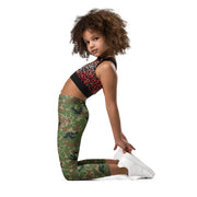 Jietai Type 2 Woodland CAMO Kids Leggings