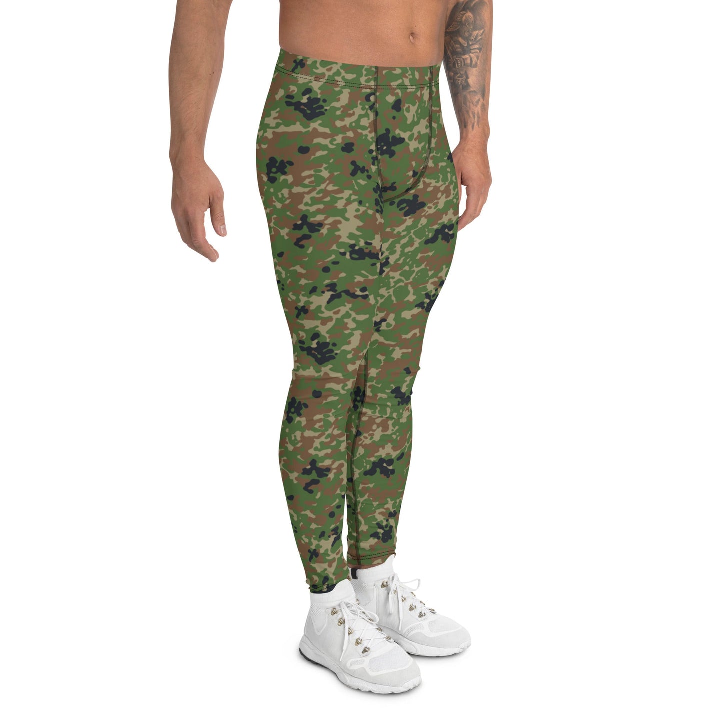 Japanese Flecktarn Jietai Woodland CAMO Mens Leggings