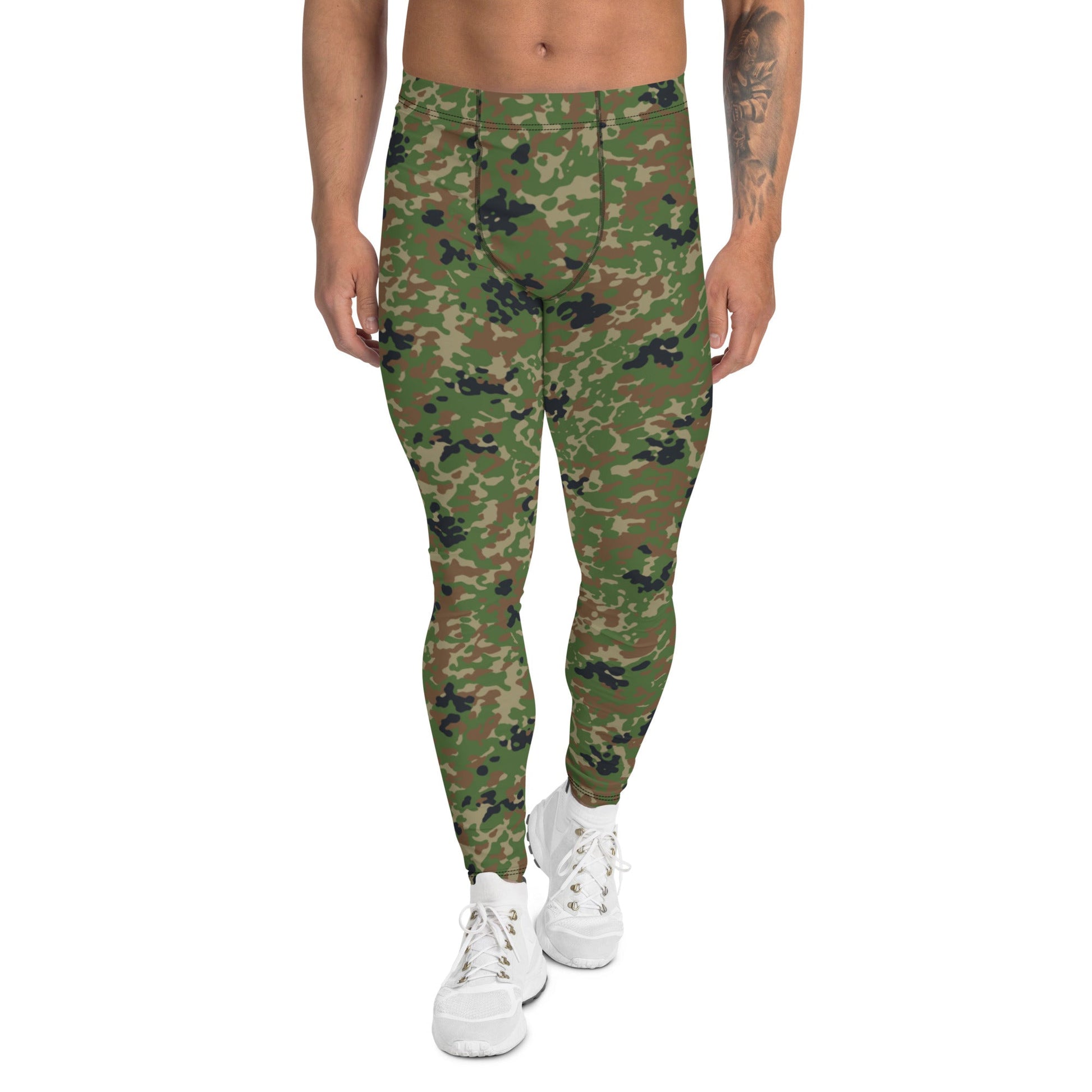 Japanese Flecktarn Jietai Woodland CAMO Mens Leggings - XS