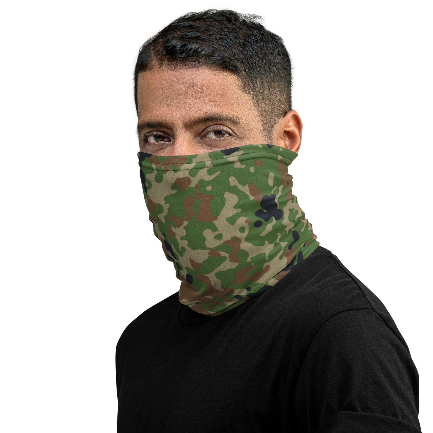 Japanese Flecktarn Jietai Woodland CAMO Neck Gaiter Gaiters