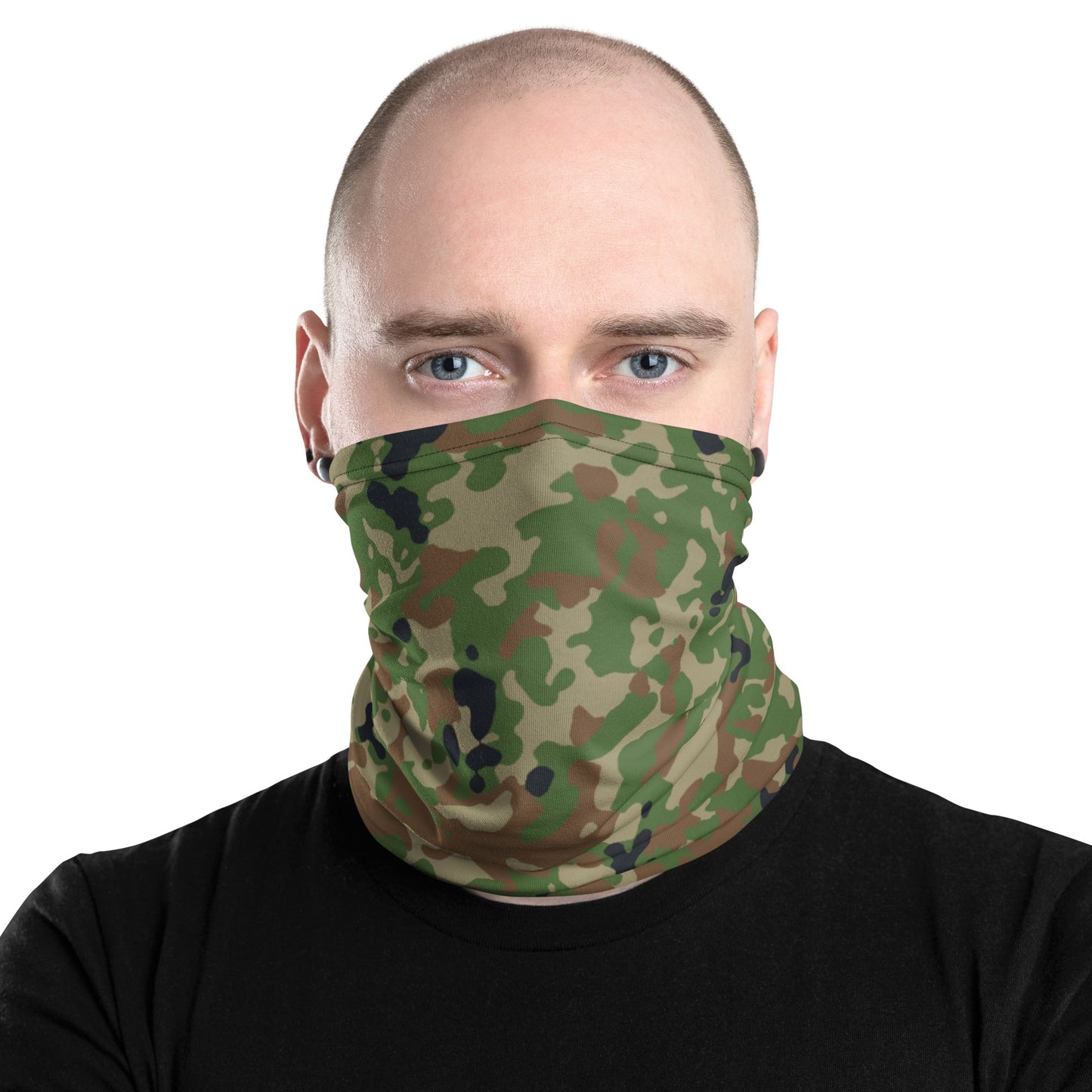 Japanese Flecktarn Jietai Woodland CAMO Neck Gaiter Gaiters