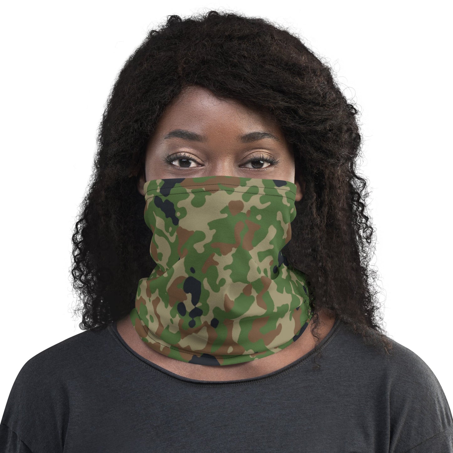 Japanese Flecktarn Jietai Woodland CAMO Neck Gaiter Gaiters