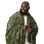 Japanese Jietai Type 2 Woodland CAMO Sherpa Blanket