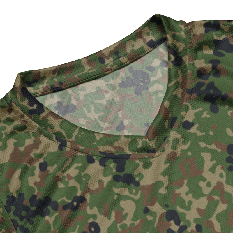Japanese Jietai Type 2 Woodland CAMO Unisex Basketball Jersey