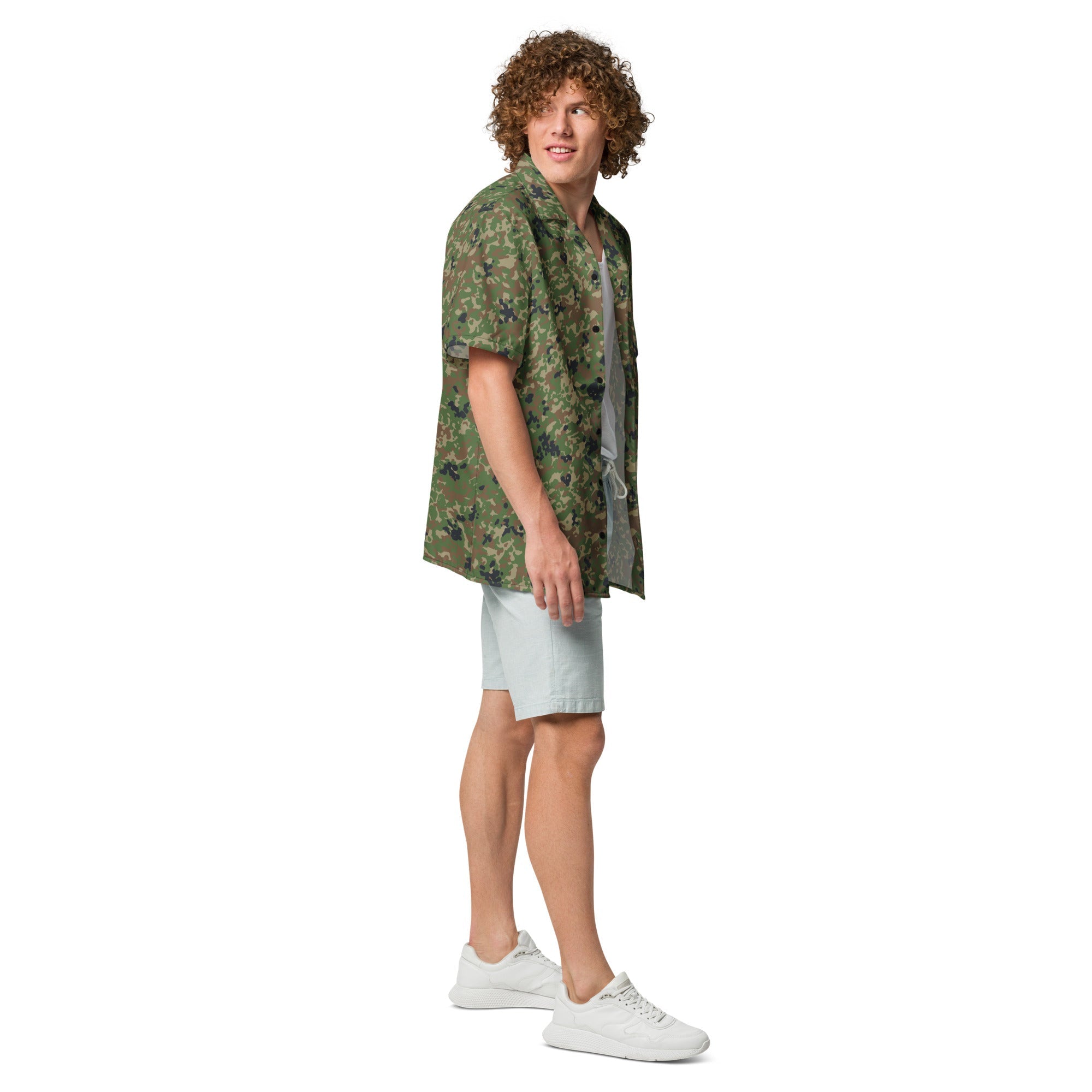 CAMO HQ - Japanese Jietai Type 2 Woodland CAMO Unisex Short-Sleeve