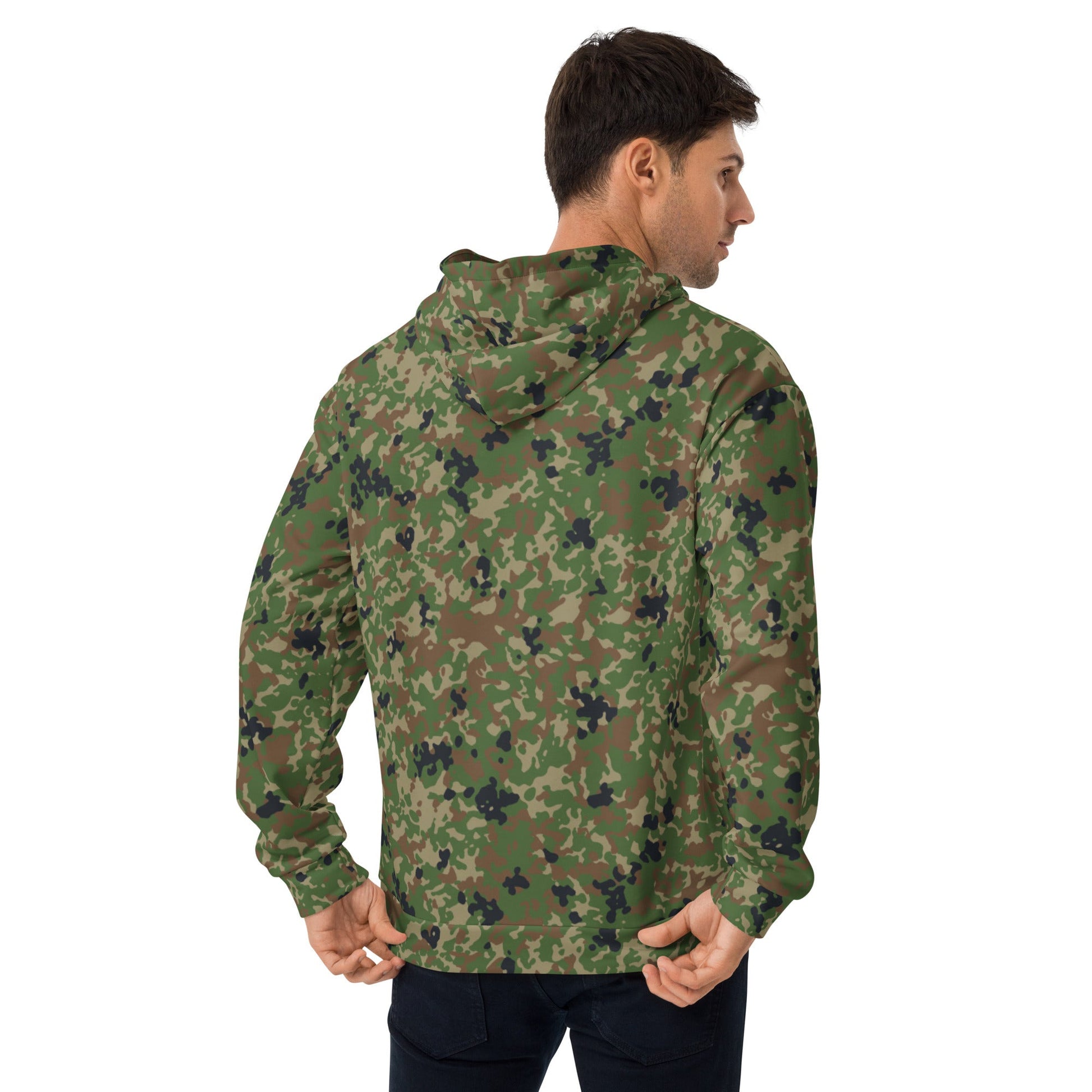 Japanese Flecktarn Jietai Woodland CAMO Unisex Hoodie - Hoodies
