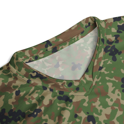 Japanese Flecktarn Jietai Woodland CAMO unisex sports jersey - Sports Jerseys